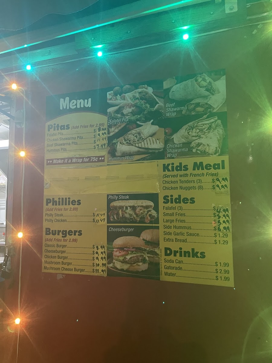 Mays alreem halal food truck Menu - Image 3