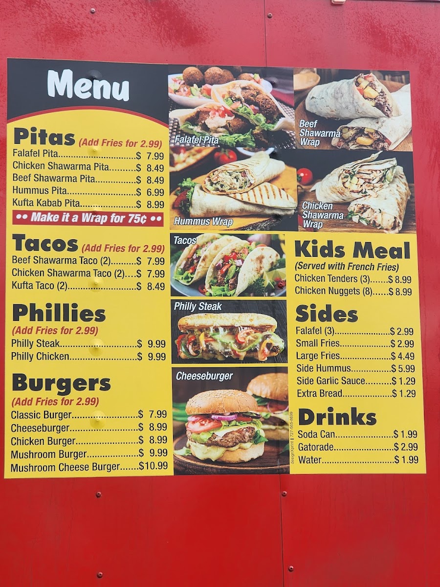 Mays alreem halal food truck Menu - Image 6